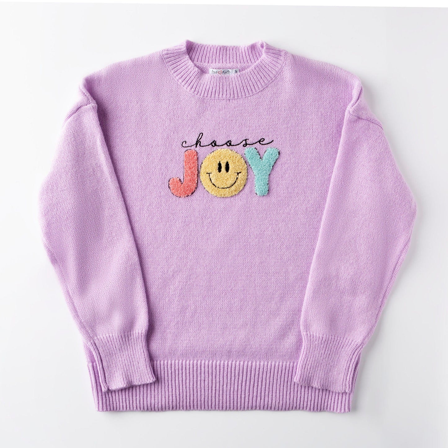 Choose Joy Embellished Sweater