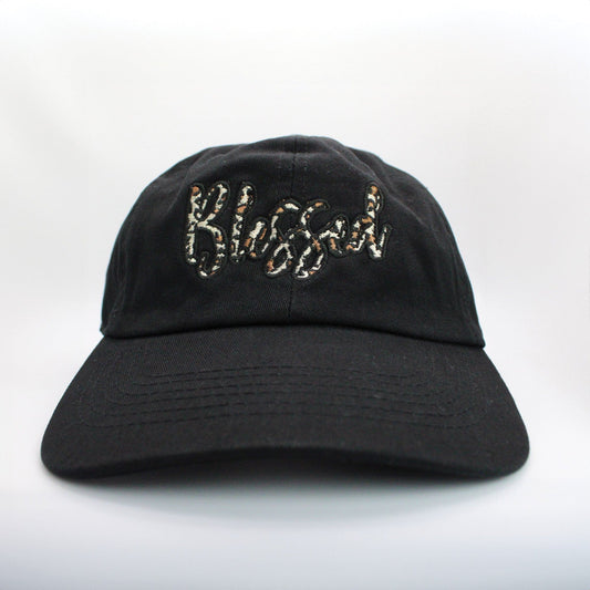 Blessed Leopard Embroidered Hat