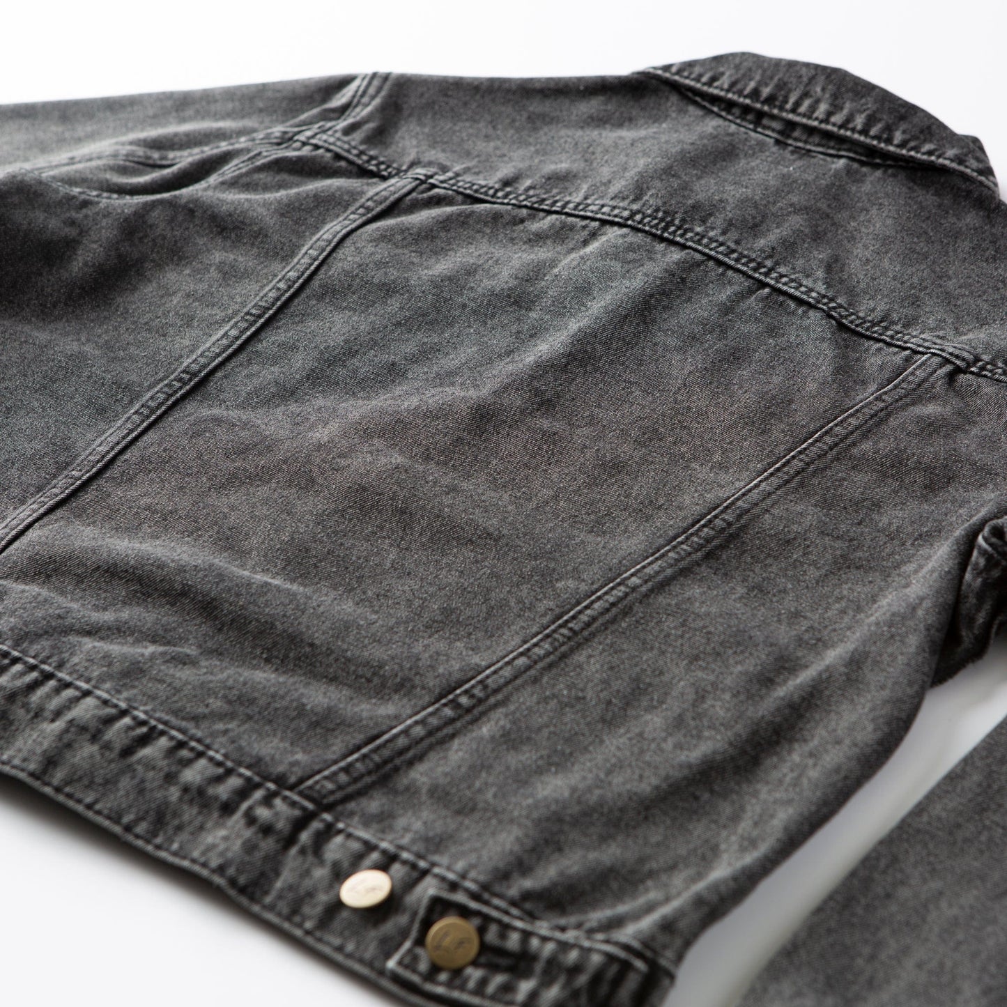 Vintage Washed Created With A Purpose Denim Jacket