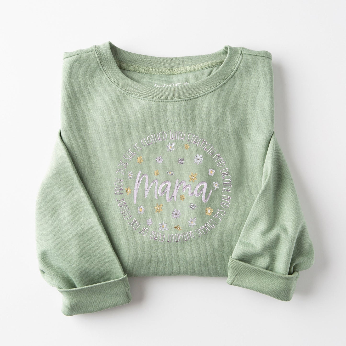 Embroidered Mama Sweatshirt