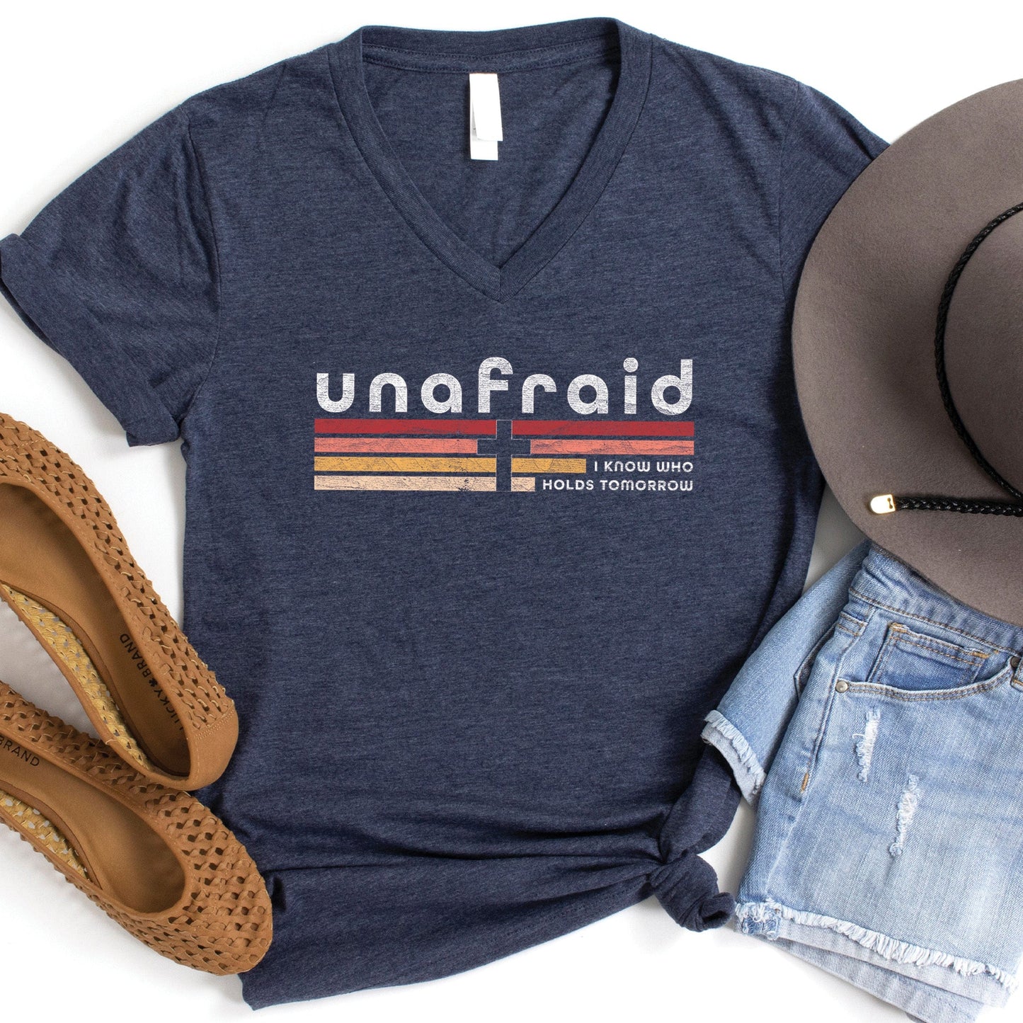 Unafraid V-Neck